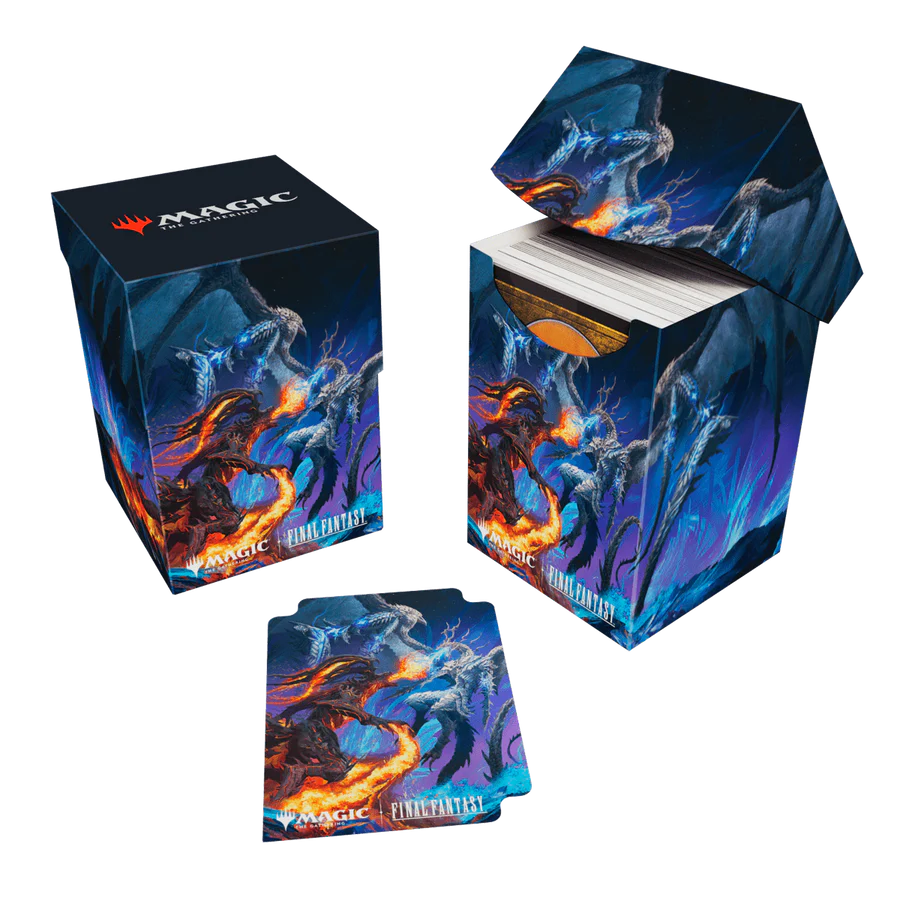 Magic: The Gathering®—FINAL FANTASY™ Bahamut and Ifrit 100+ Deck Box