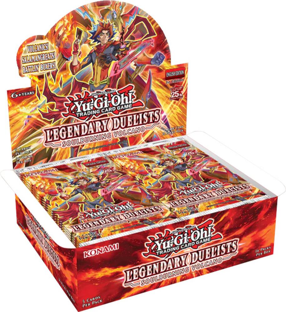 Yu-Gi-Oh!: Legendary Duelists: Soulburning Volcano Booster Box (1st Edition)