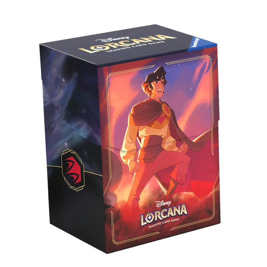 Disney Lorcana Deck Box - Aladdin - Heroic Outlaw - Ravensburger Deck Boxes (RDB)