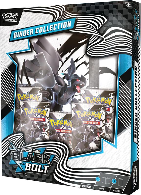 Pokemon Scarlet & Violet 10.5 BLACK Bolt Binder Collection