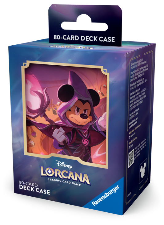 Disney Lorcana Deck Box - Mickey Mouse, Wayward Sorcerer - Ravensburger Deck Boxes (RDB)