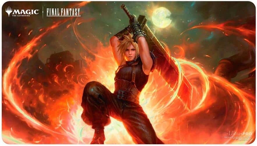 FINAL FANTASY Playmat for Magic: The Gathering - Commander Cloud, Ex-SOLDIER - Ultra Pro Playmats