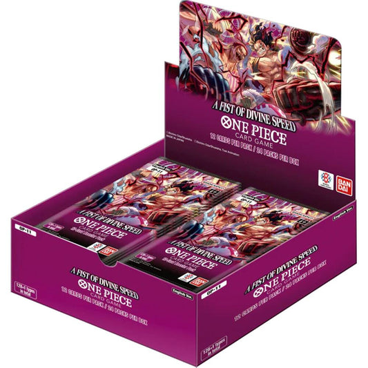 OP11 A Fist of Divine Speed Booster Box *PRE-ORDER*